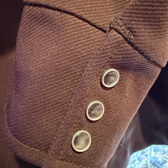 Vintage 70s Lee Western Yoke Pearl Snap Polyester Jacket...Flawless - Picture 4 of 7